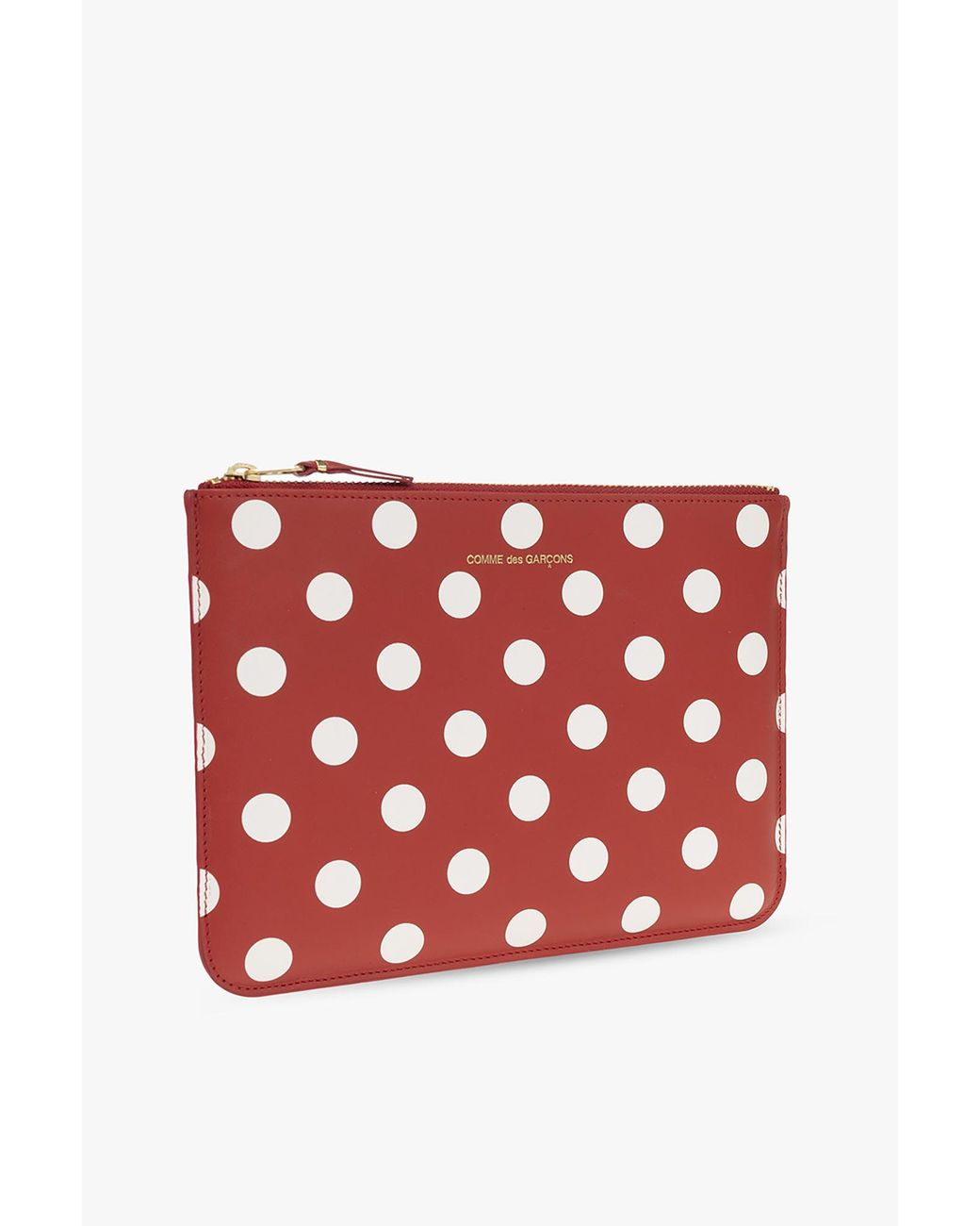 Comme des Garçons Red Polka Dot Pouch