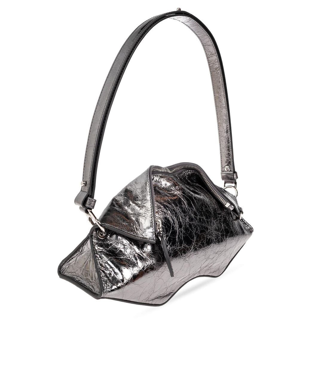 McQueen Gray "Manta" Bag