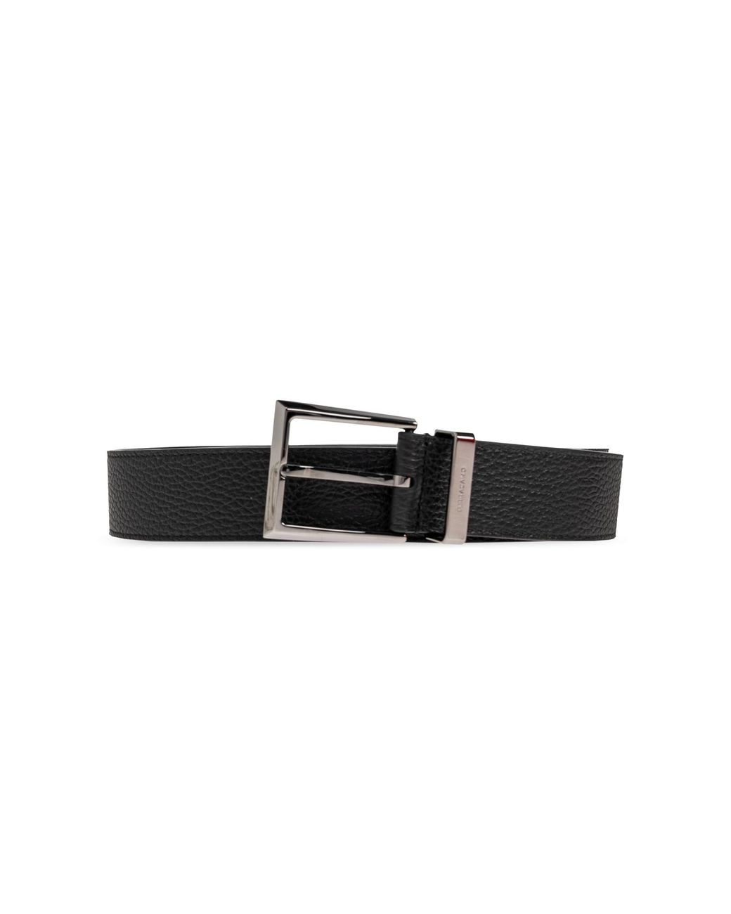 Ferragamo Black Leather Belt for men