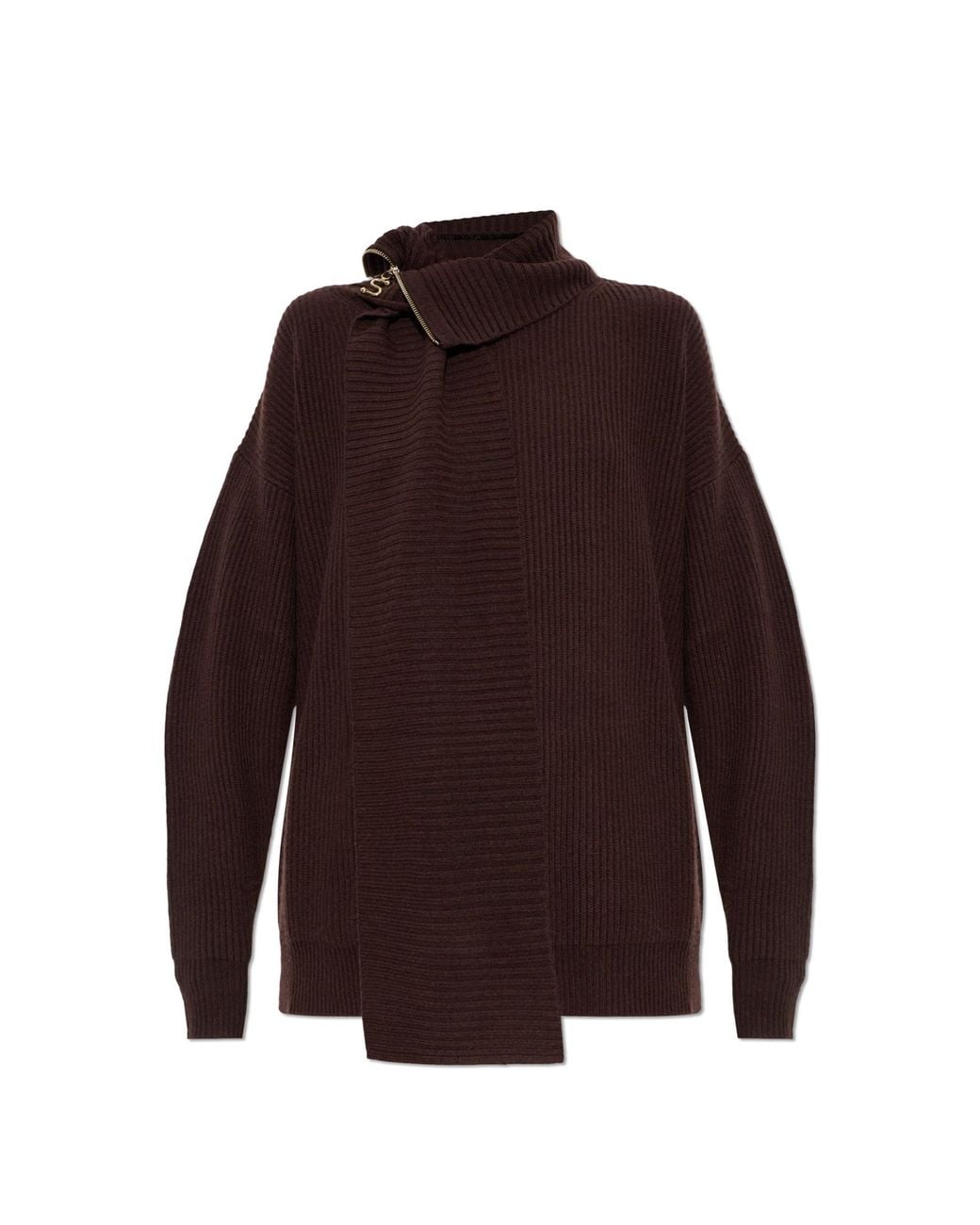 Sportmax Red Wool Sweater 'Feltro'