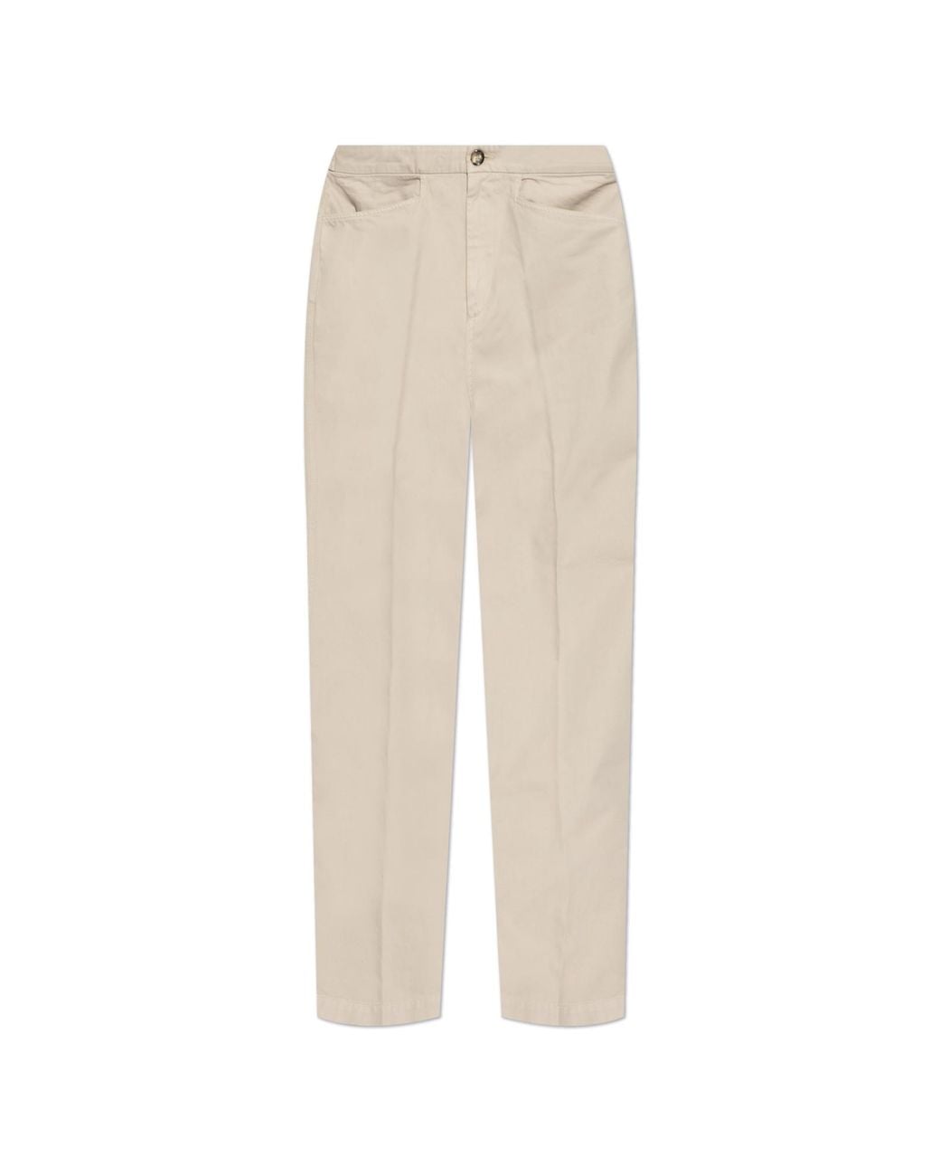 J.W. Anderson White Trousers With Logo for men