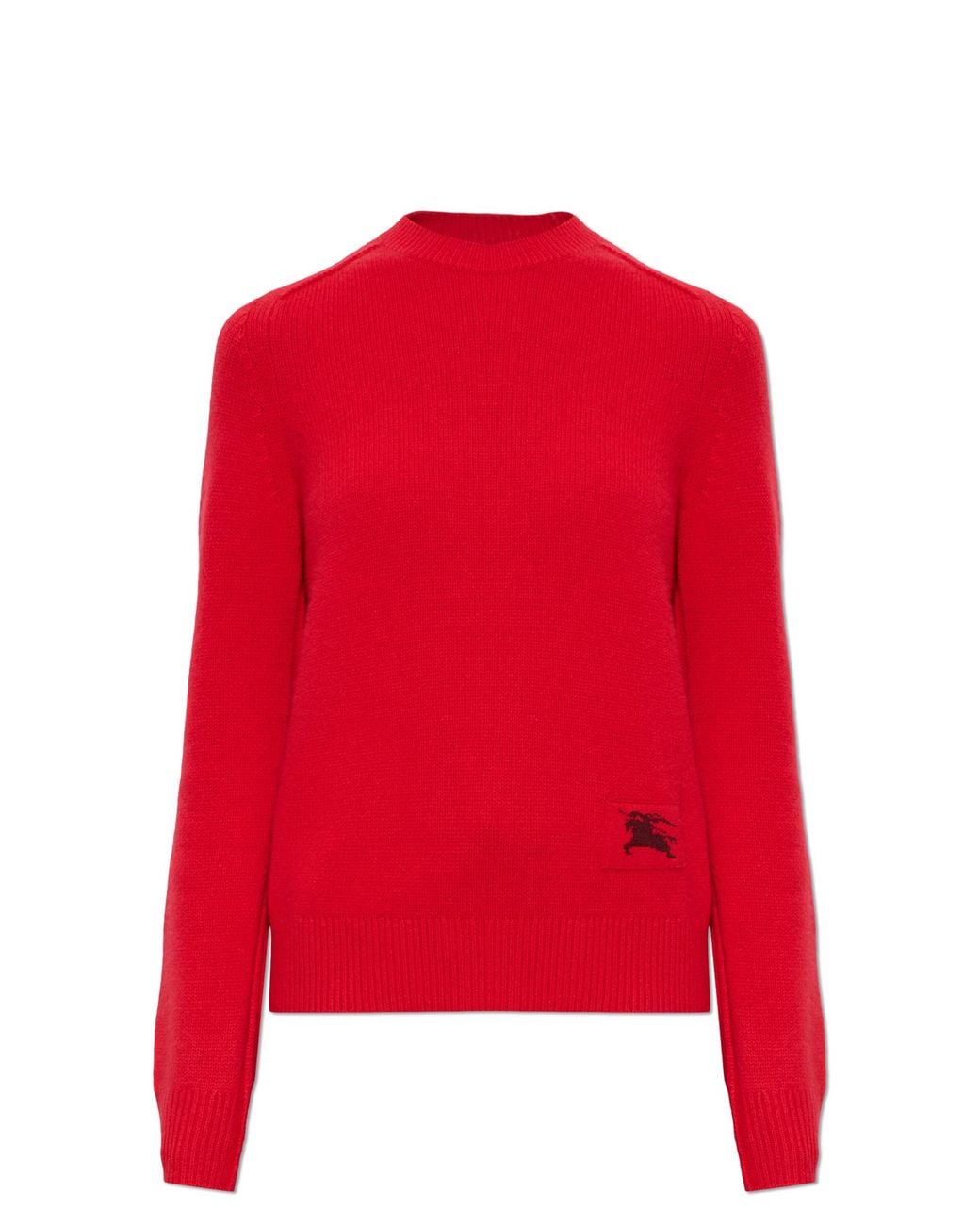 Burberry Red Cashmere Sweater 'Constance'