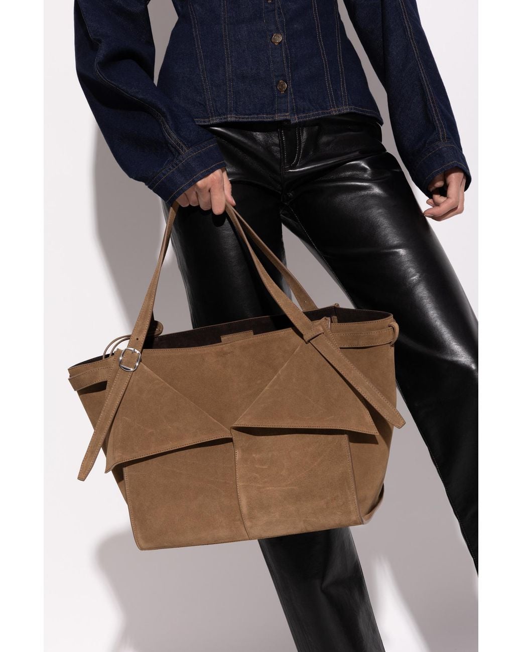 Coperni Brown Cabs Shopper Bag