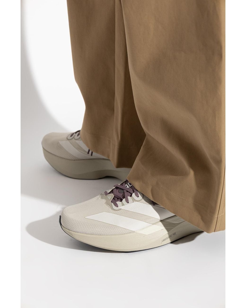 adidas Originals Sports Shoes 'Adizero Evo Sl Woven W Hk' in Natural for  Men | Lyst