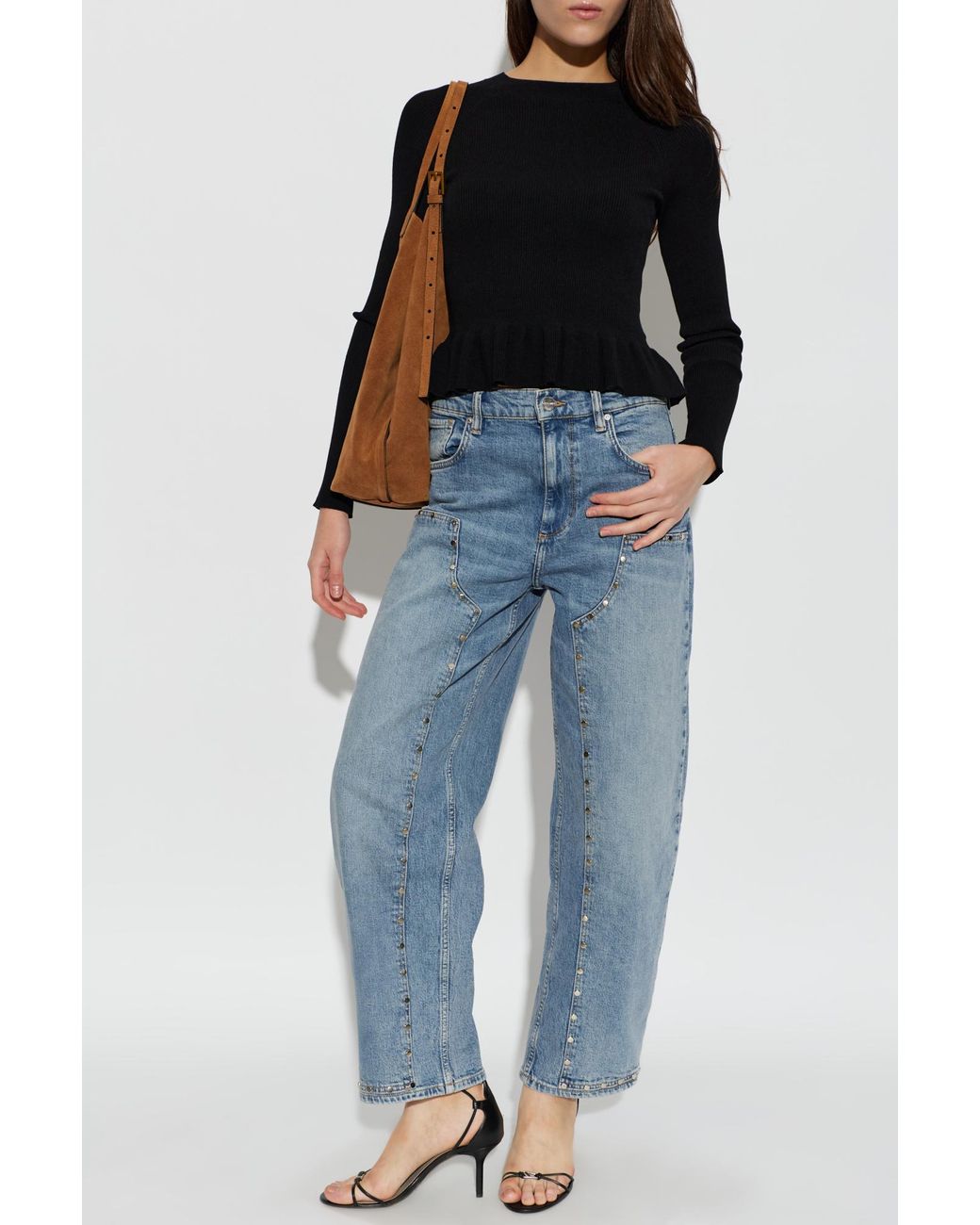 AllSaints Black Sweater 'Jas'