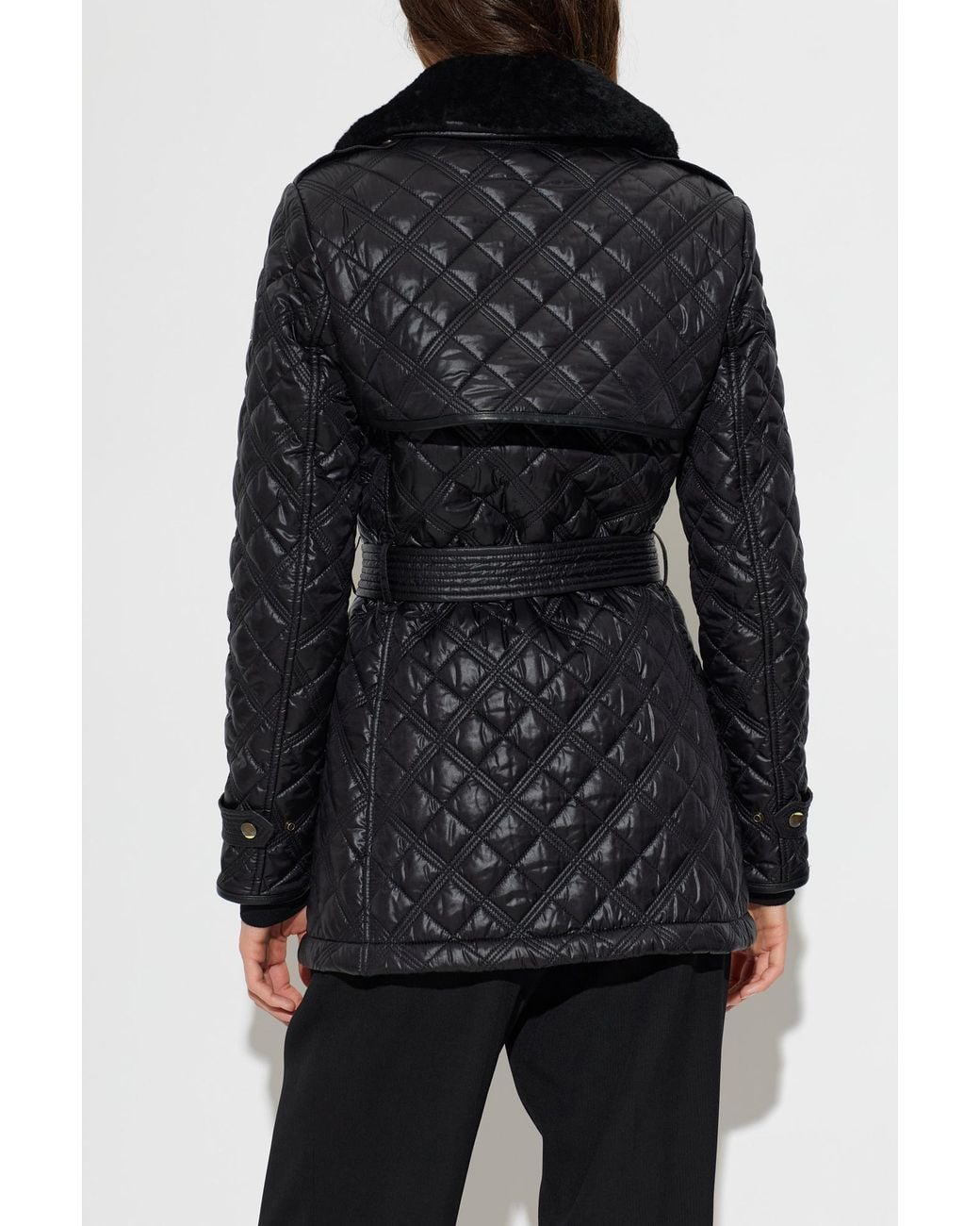Burberry Black 'Rosedale' Jacket