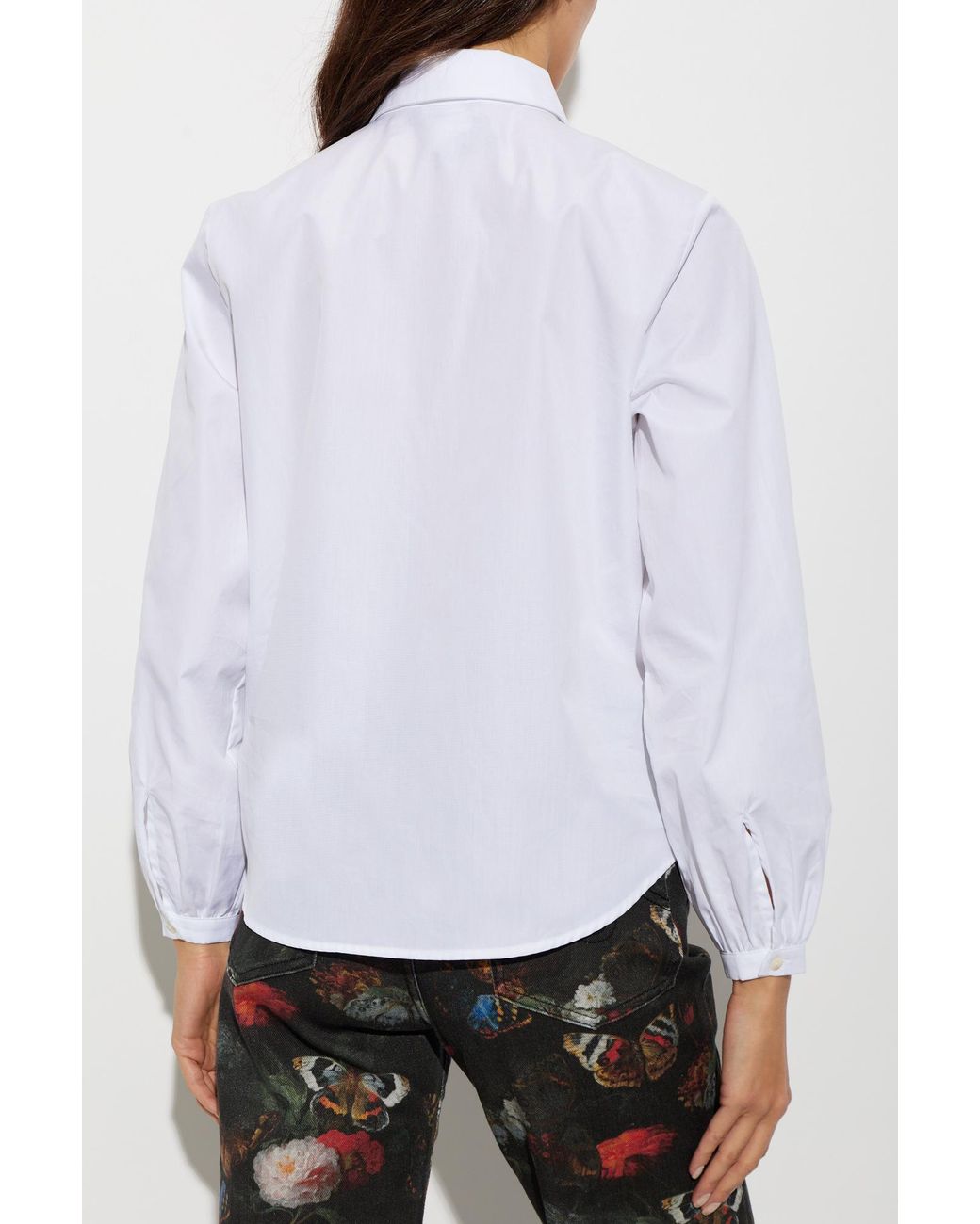 R13 White Cotton Shirt