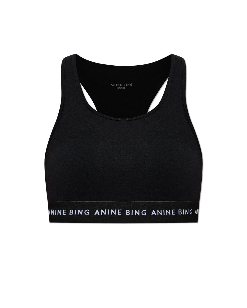 Anine Bing Black 'Nono' Training Bra