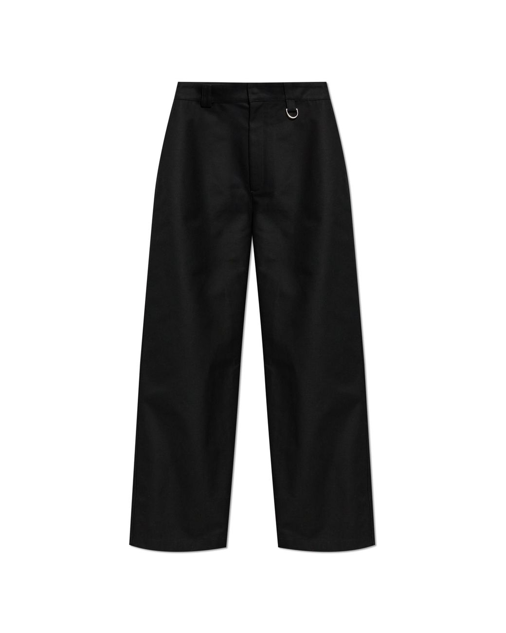 Balenciaga Black Wide-Leg Trousers for men