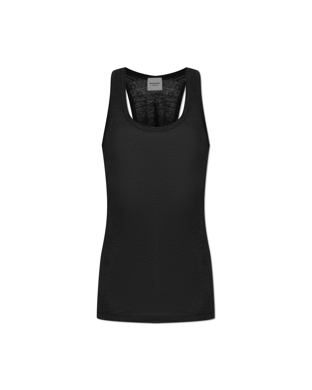 Isabel Marant Black Denim Shirt "Mileda"