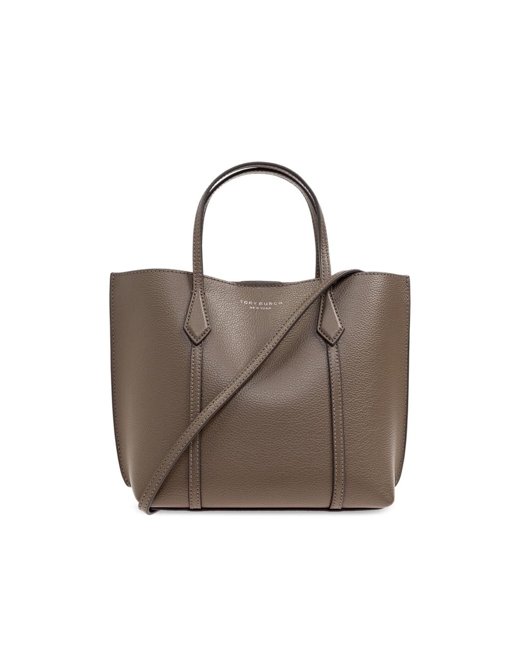 Tory Burch Brown Handbag "Perry Small"