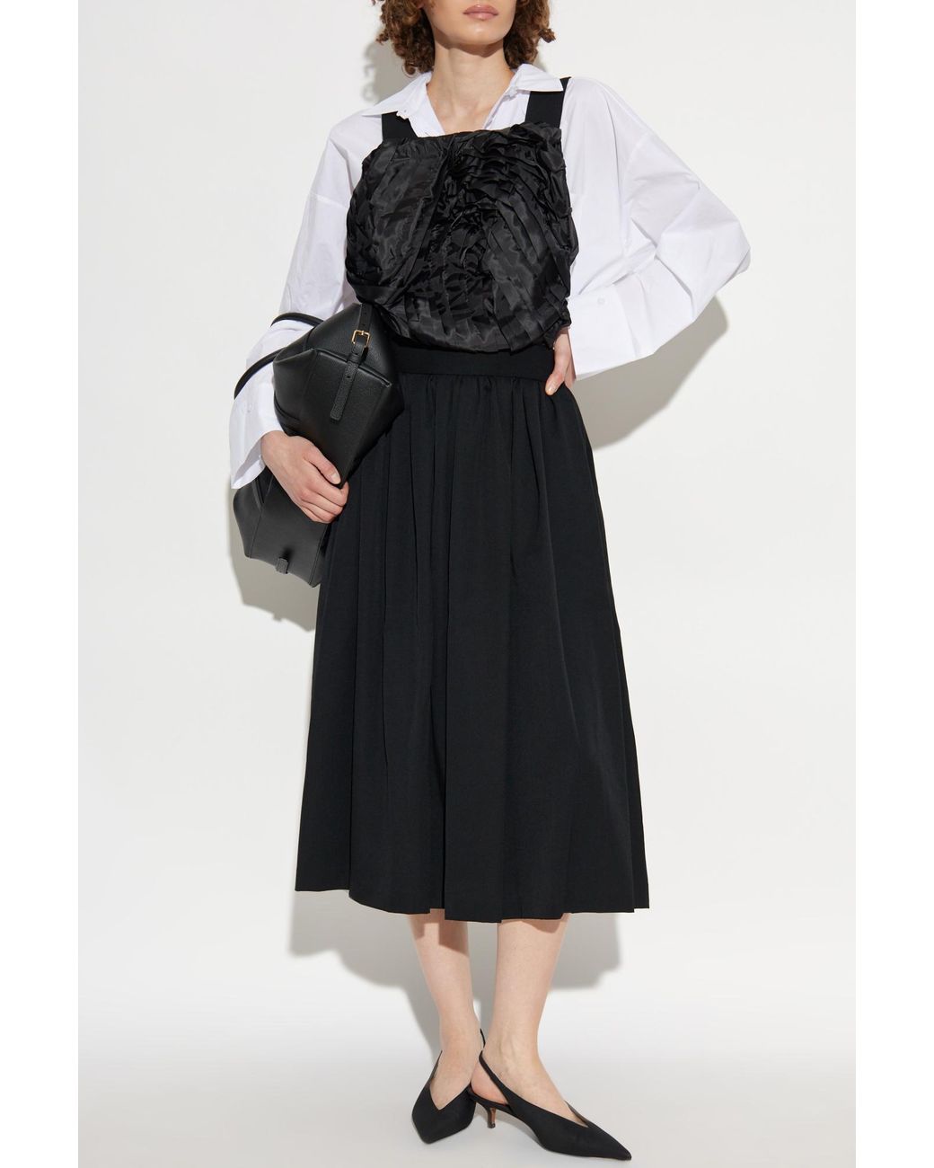 CDG by Comme des Garcons Black Backless Dress