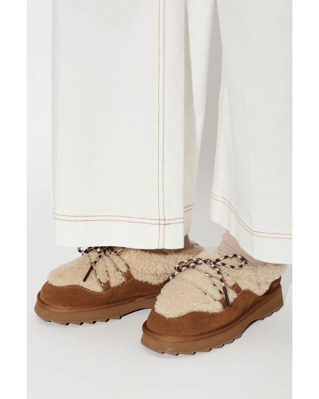 EMU Brown Suede Shoes 'Hayley'