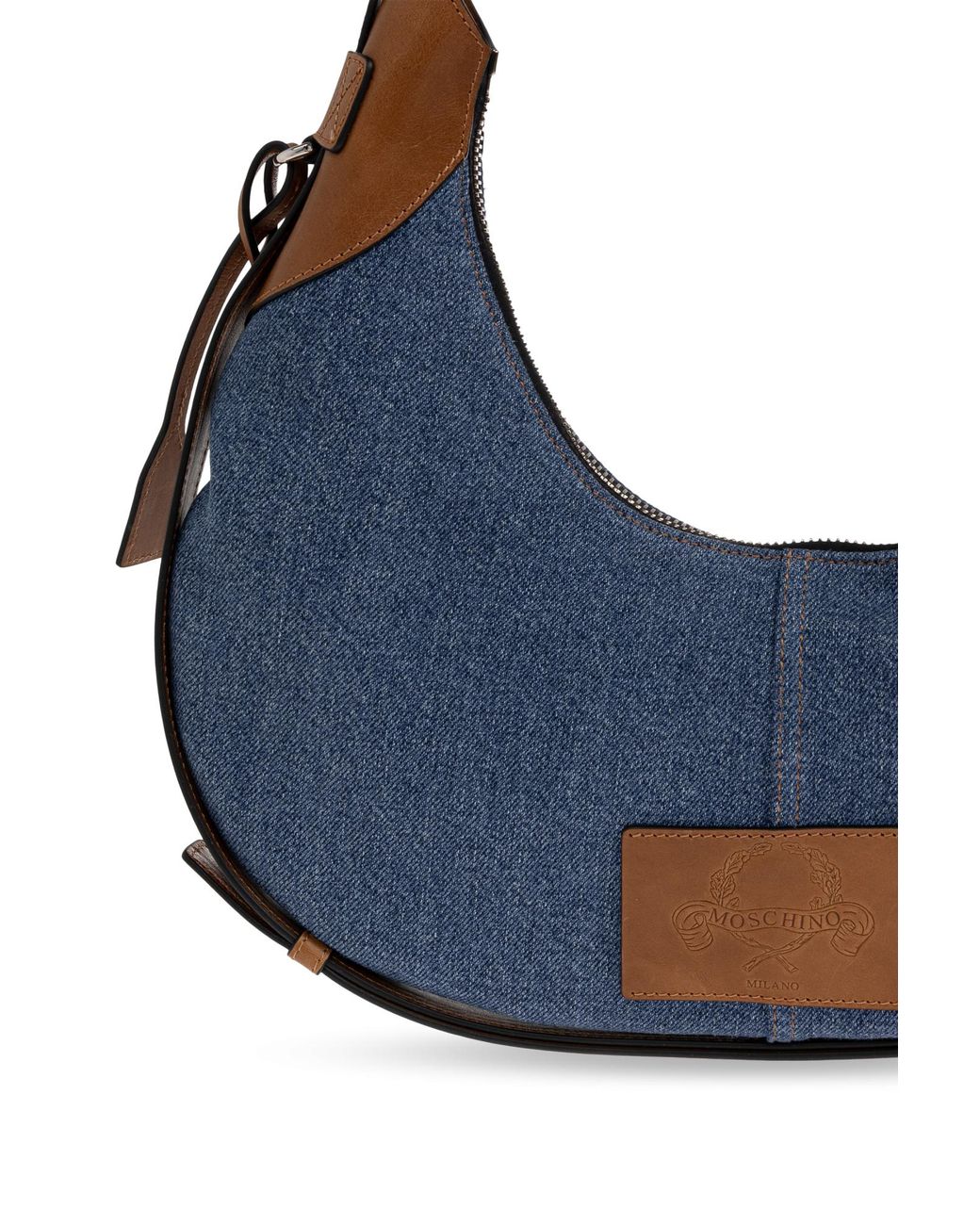 Moschino Blue Denim Bag