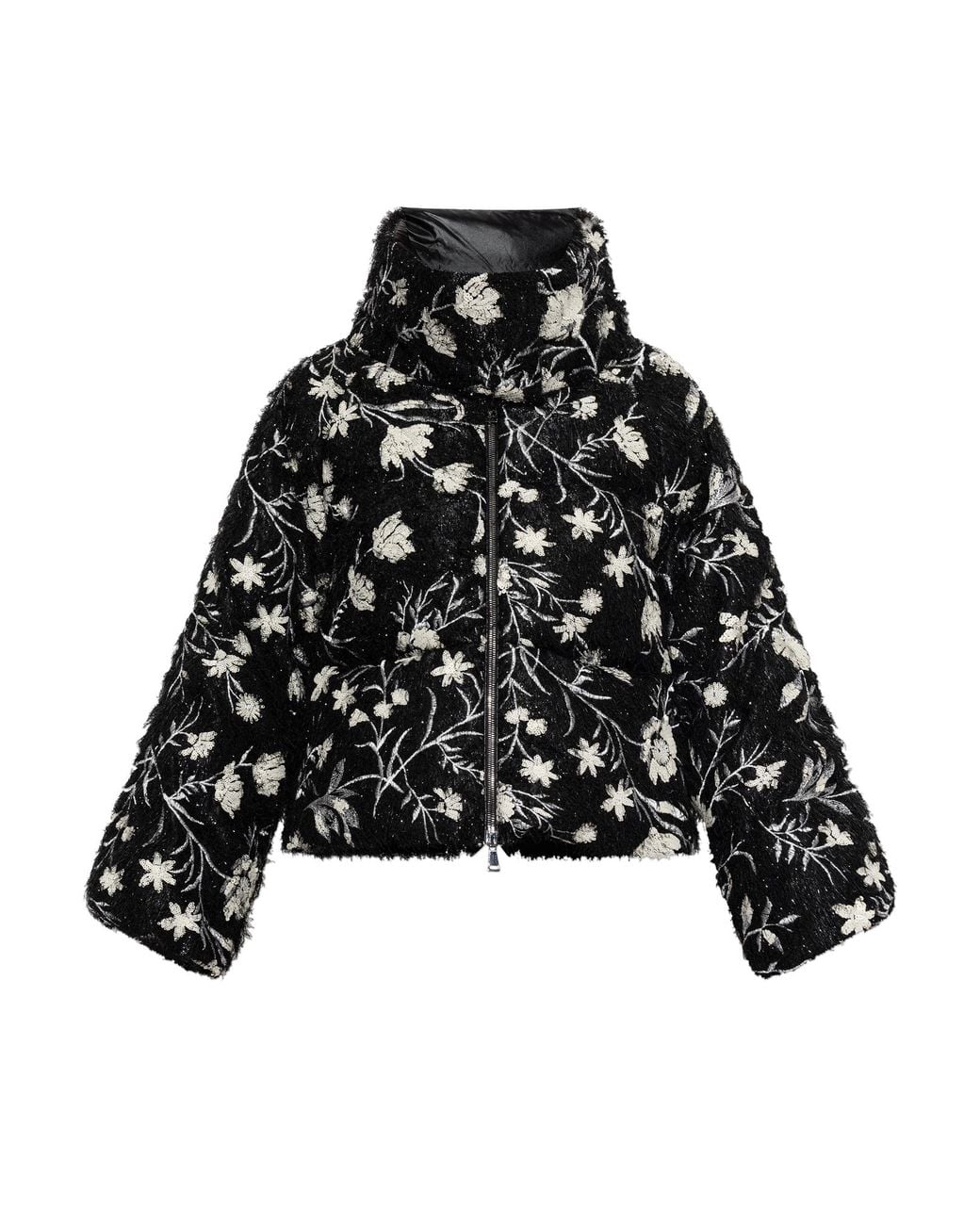 Moncler Black 'Perroquet' Down Jacket