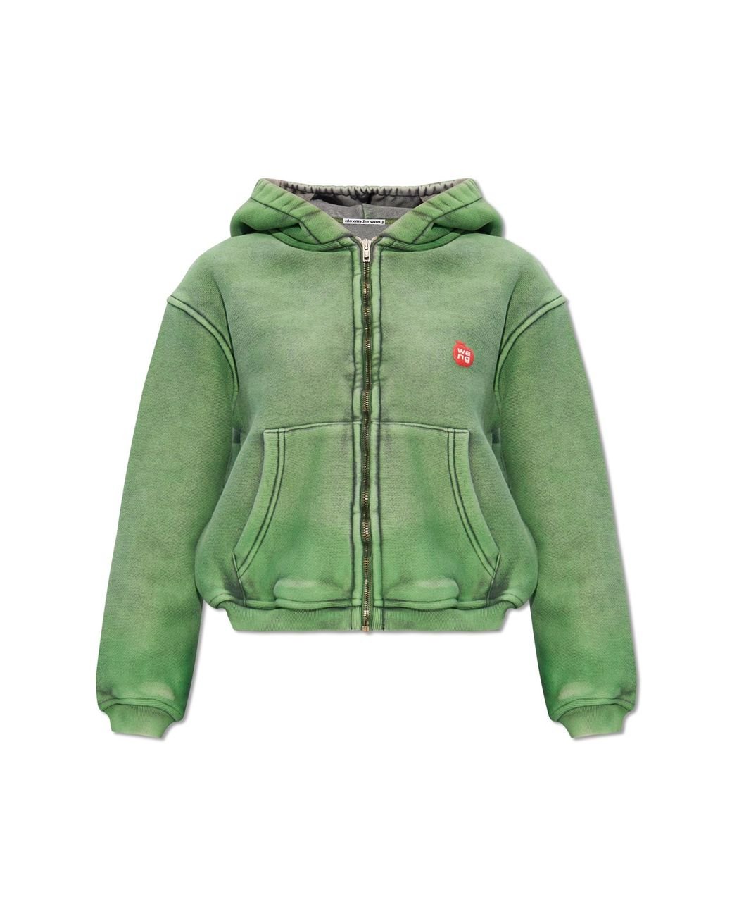 alexander-wang-GREEN-Hoodie-