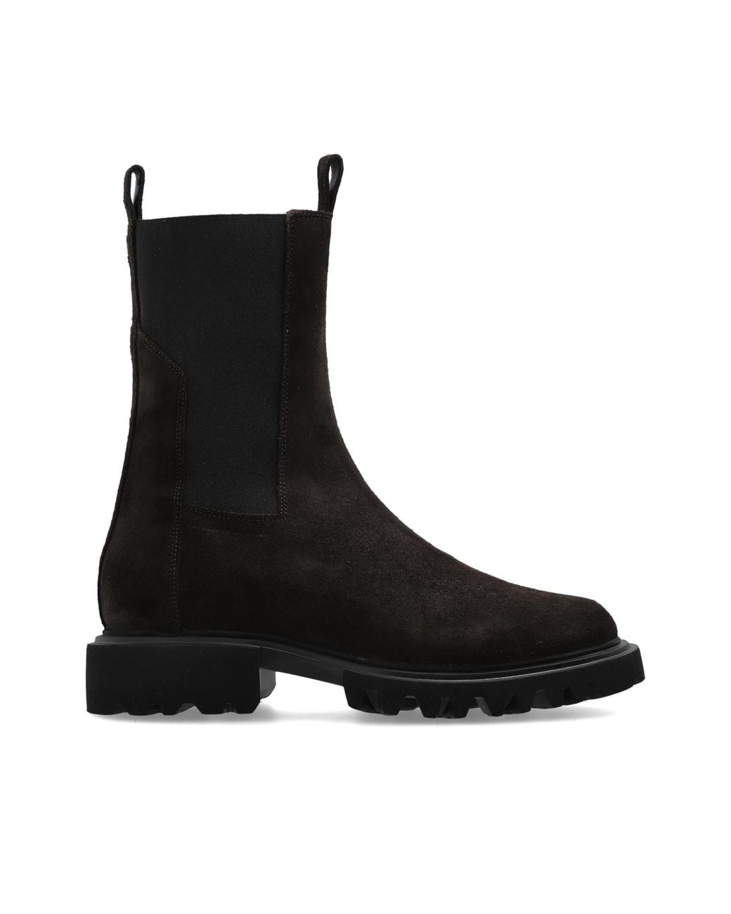 AllSaints Black Leather Ankle Boots 'Hallie'