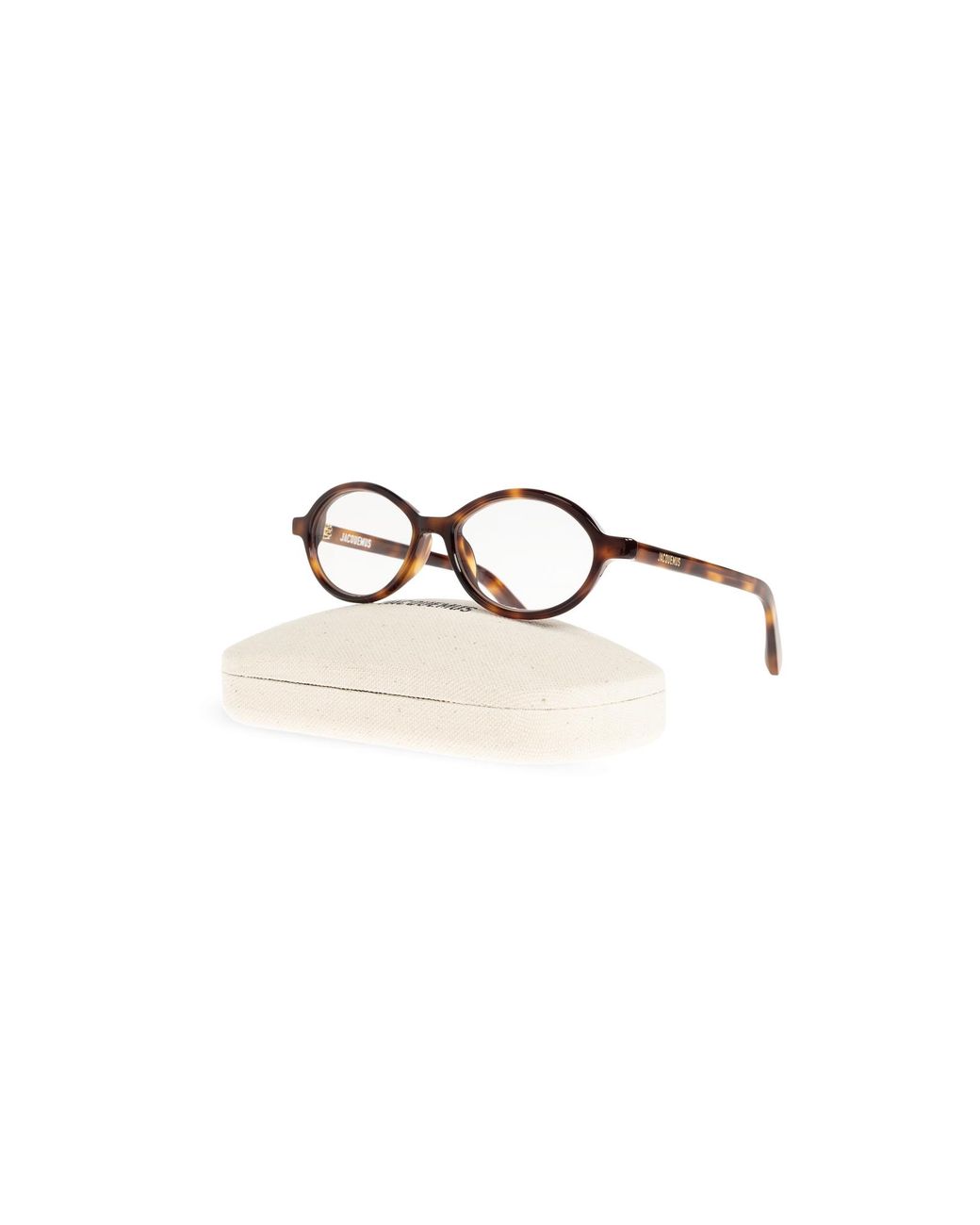 Jacquemus Brown Corrective Glasses