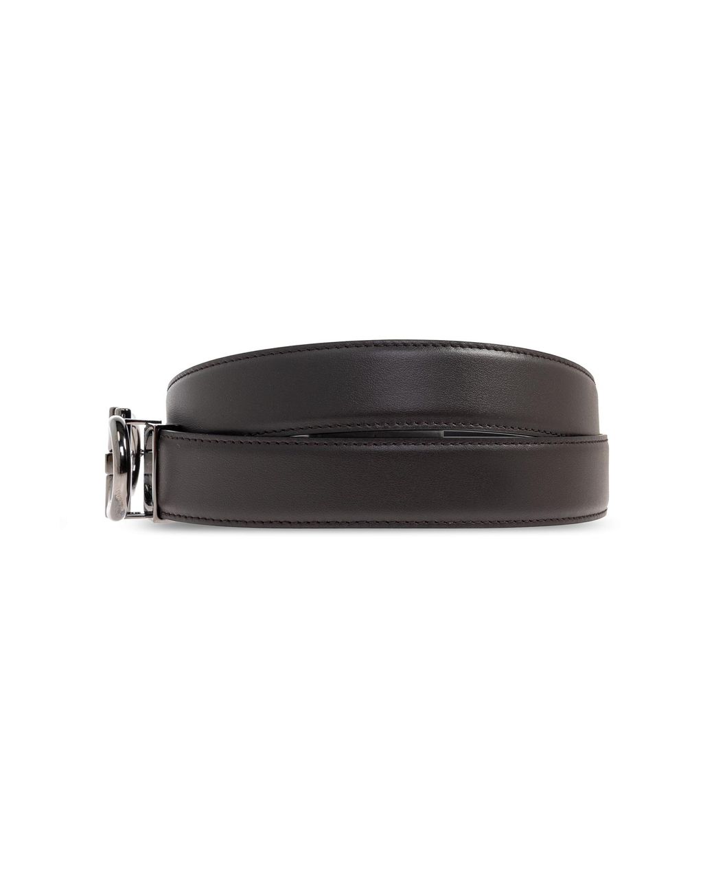 Ferragamo Black Double-Sided Belt for men