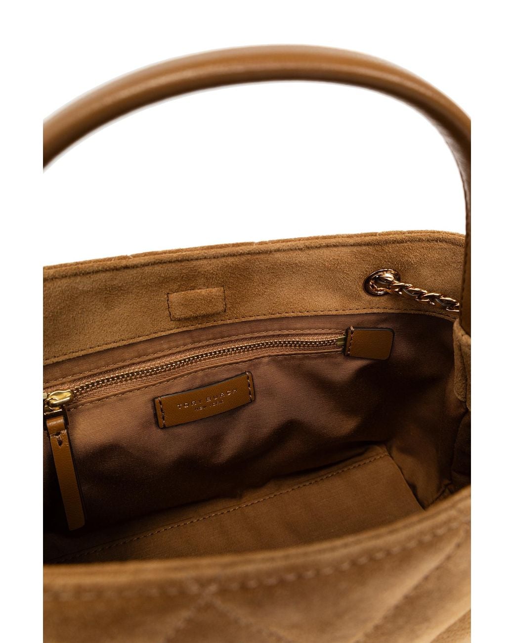 Tory Burch Brown 'Fleming Small' Handbag