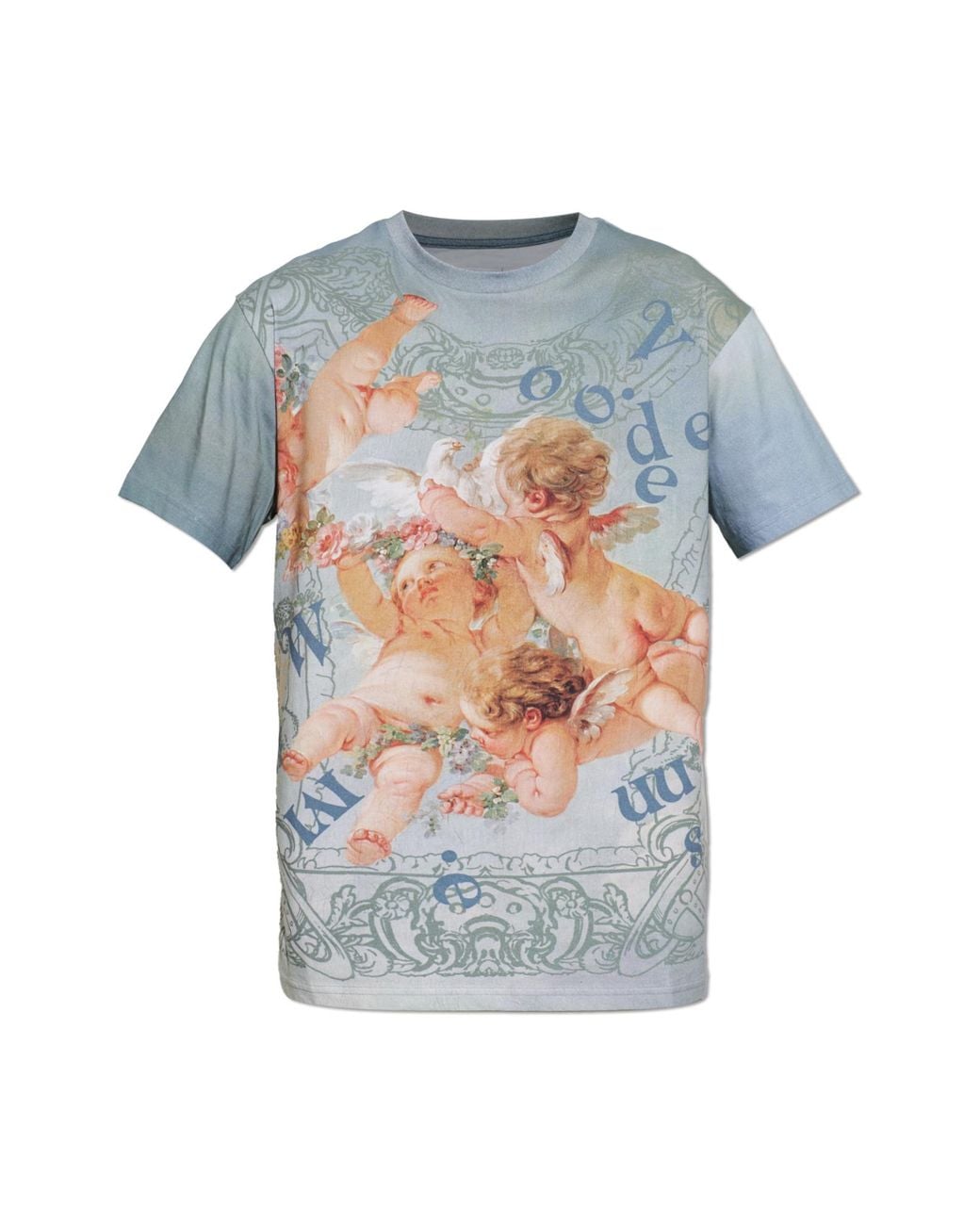 Vivienne Westwood Blue T-Shirt With Print