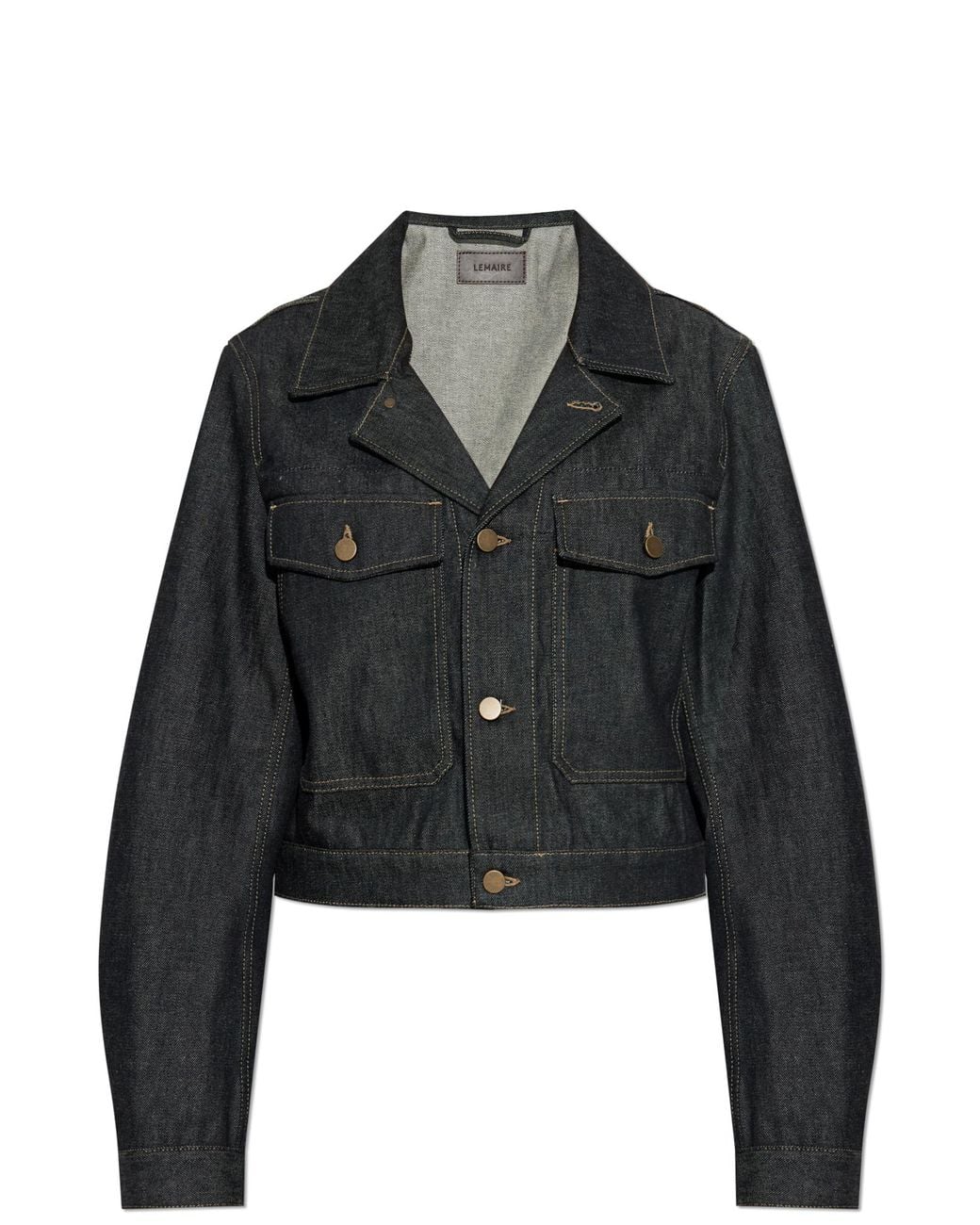 Lemaire Black Denim Jacket