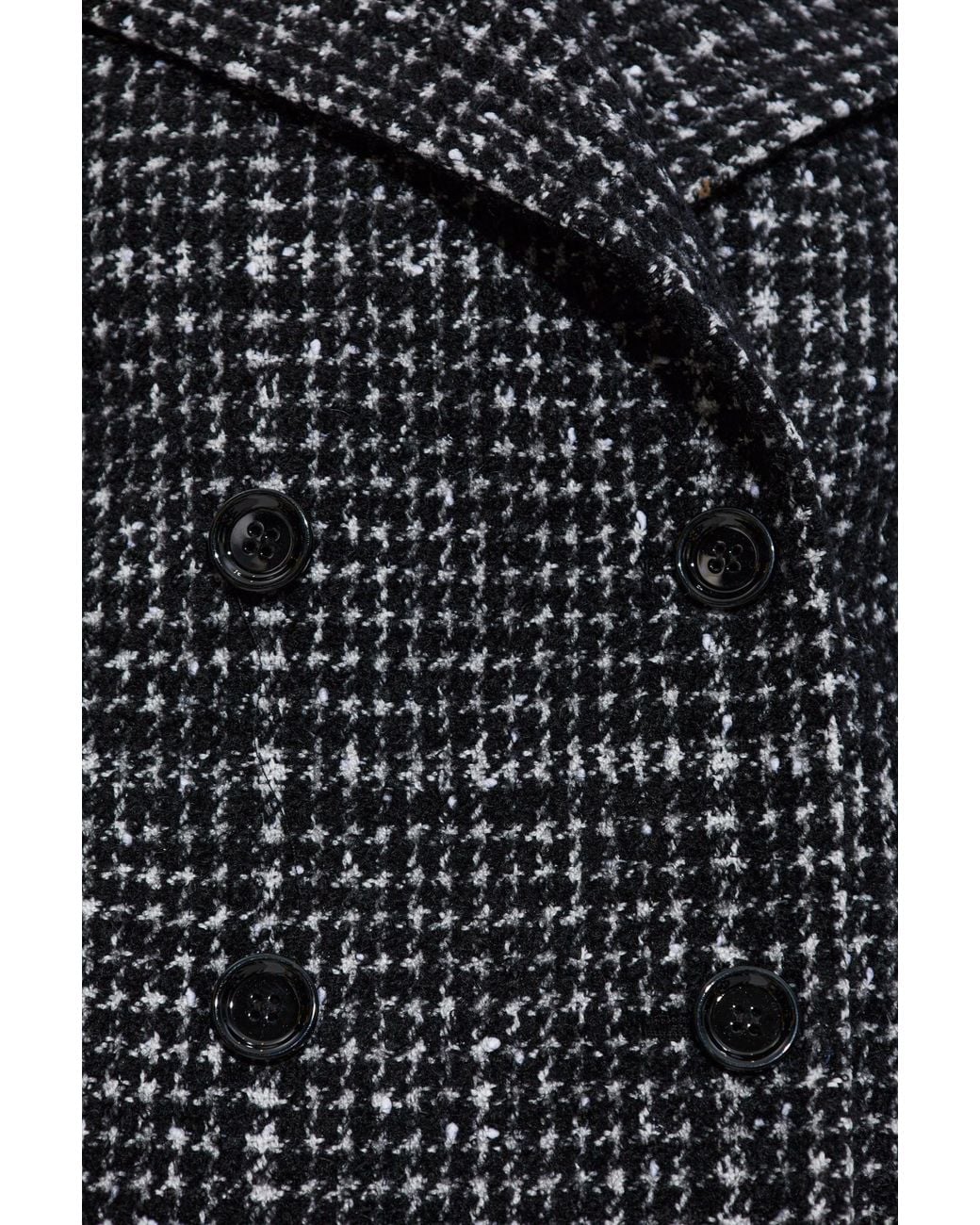 Dolce & Gabbana Black Short Coat