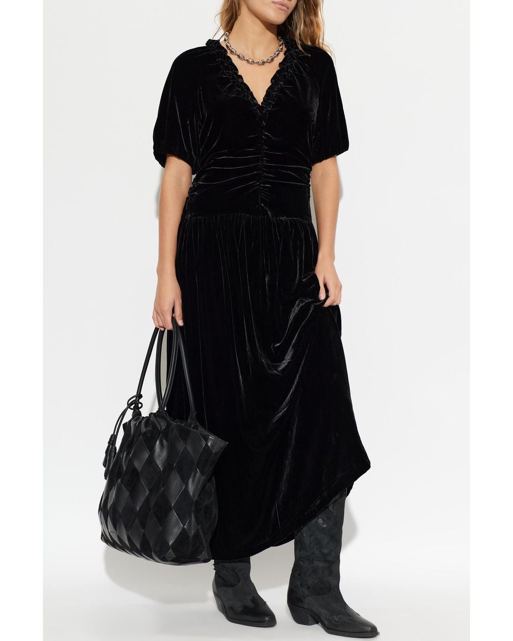 Baum und Pferdgarten Black Velvet Dress 'Abelline'