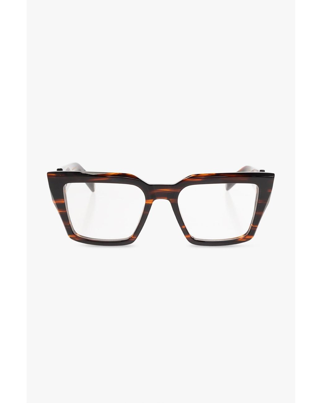 Balmain Brown 'Formee' Prescription Glasses