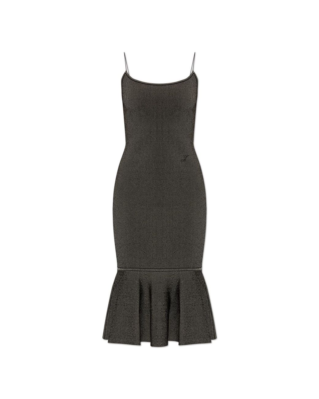 Jacquemus White Knit Dress 'Pina'