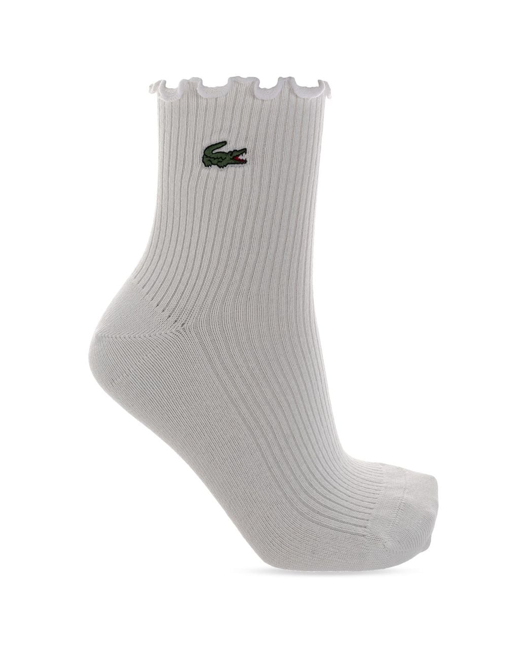 Lacoste White 2-Pack Of Socks