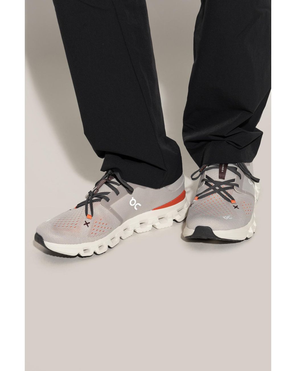 On Shoes Gray Training Shoes Cloud X 4 for men
