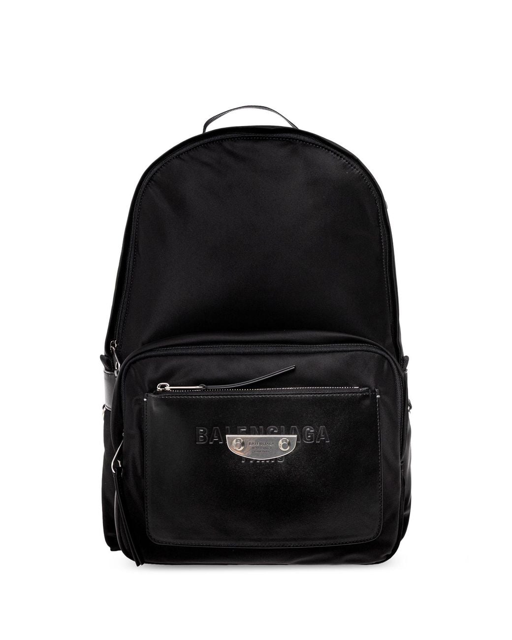 Balenciaga Black 'Sleek' Backpack for men