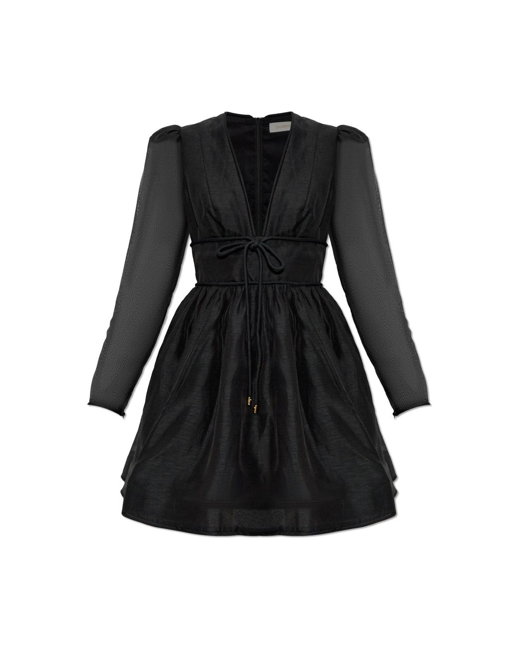 Zimmermann Dress Eden in Black | Lyst