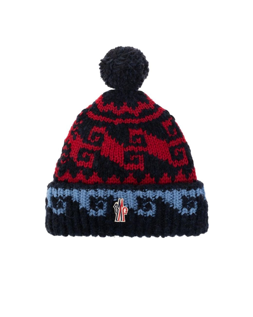 Moncler Red Apres-Ski Beanie for men