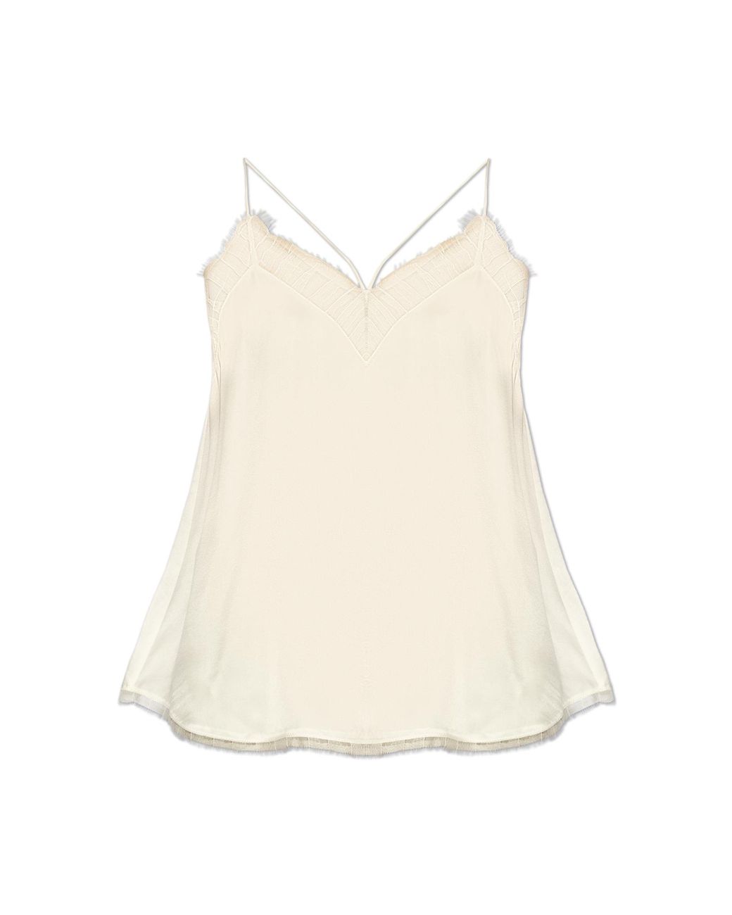 IRO White Silk Top 'Berwyn'