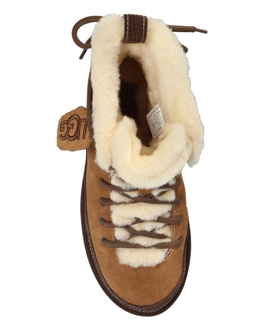 Ugg Brown 'Classic Heritage Lace-Up' Snow Boots