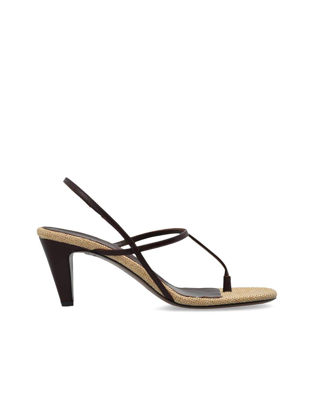 Neous White Heeled Sandals "Arneb"