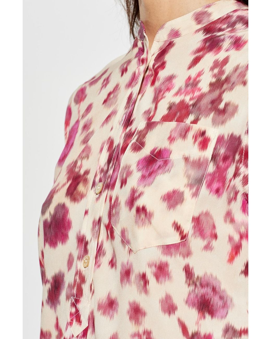 Isabel Marant Red "Rusak" Shirt