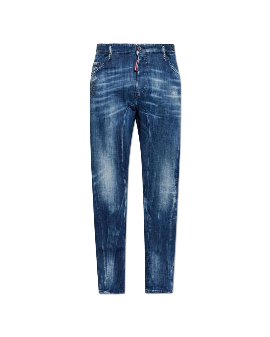 DSquared² Blue "Biker" Jeans for men