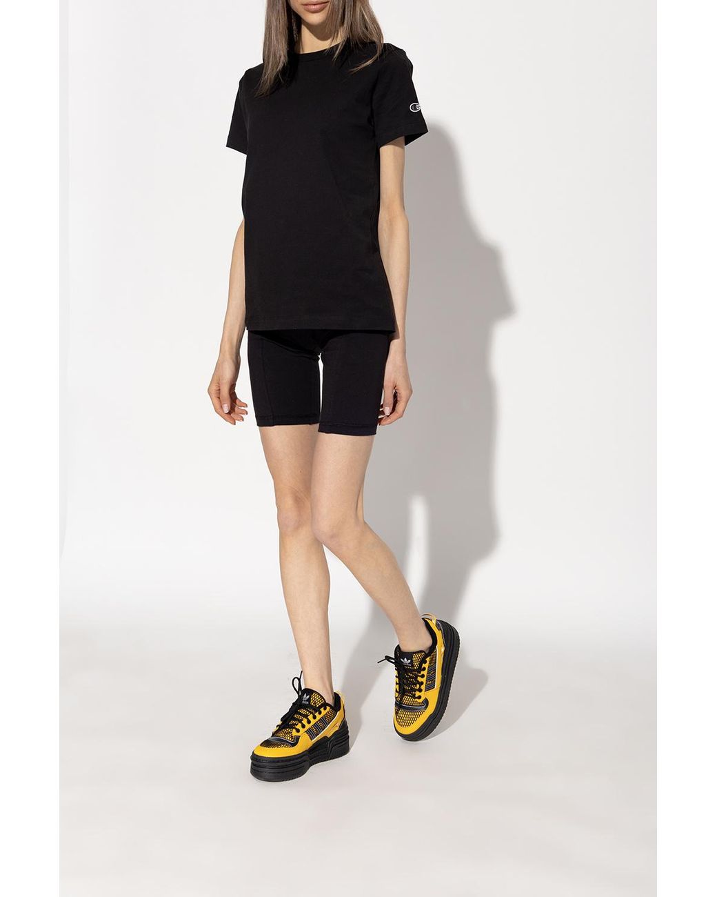 adidas gazelle silver green womens Adidas Women's Triple Platform Core Black / Solar Red Low Top Sneakers