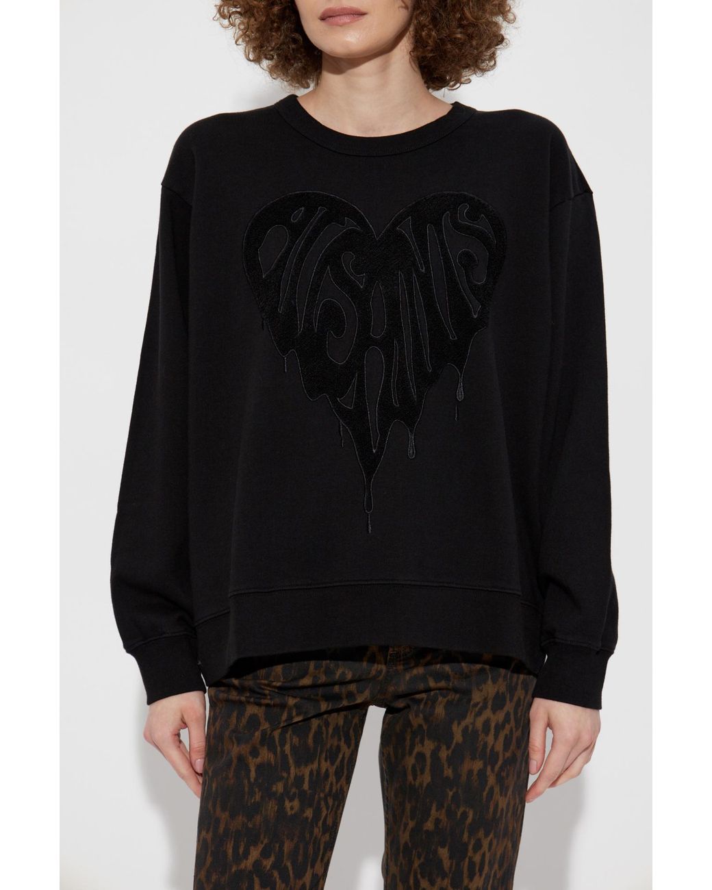 AllSaints Black Sweatshirt 'Trip'
