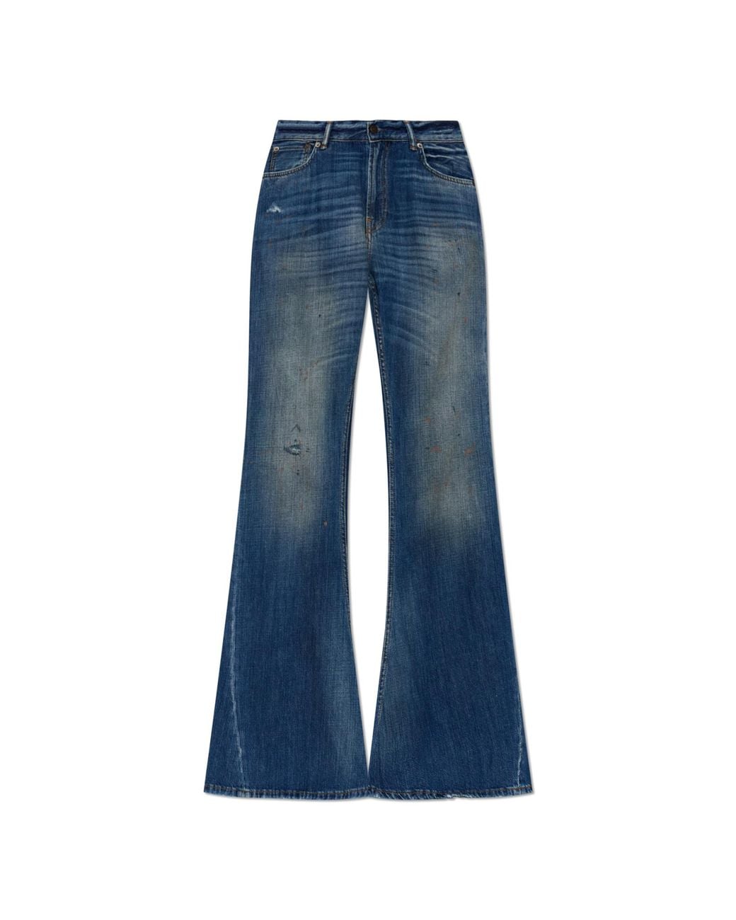 Acne Blue Flared Leg Jeans
