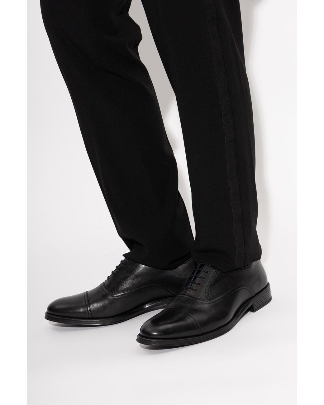 Paul Smith Black 'Timothy' Leather Shoes for men