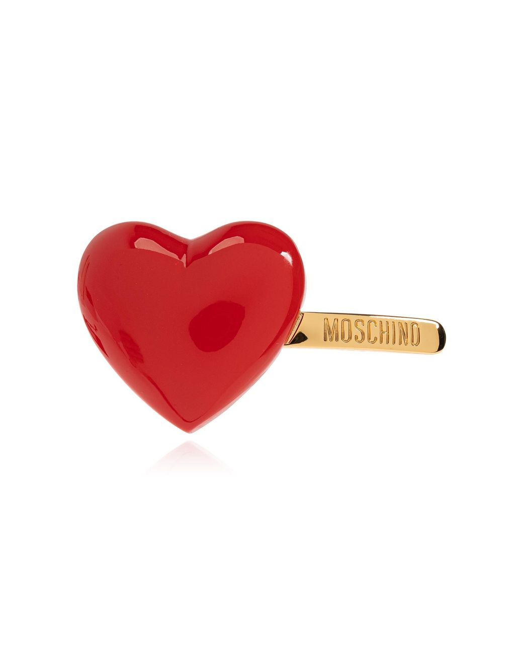 Moschino Red Hair Clip