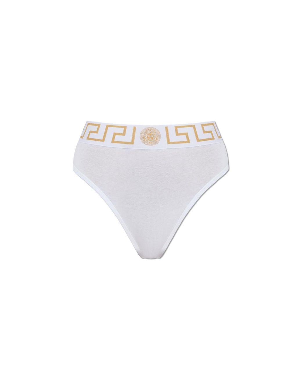 Versace White Cotton Briefs