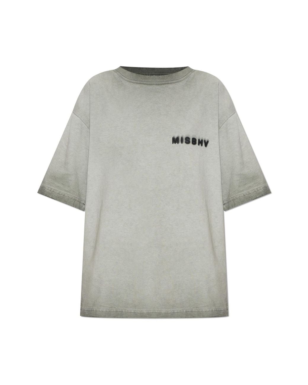M I S B H V Gray Logo T-Shirt