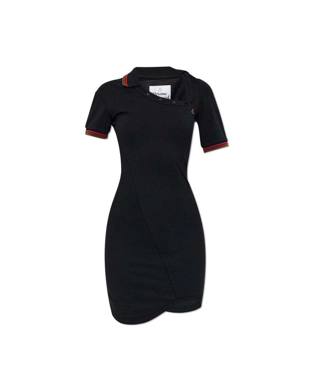 Vivienne Westwood Black 'Glory Polo' Dress