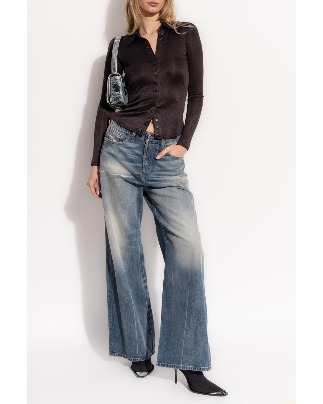 DIESEL Black Shirt C-Elaia