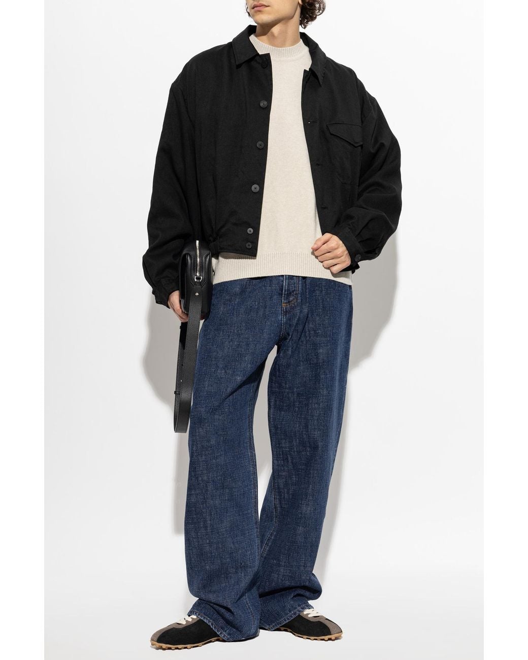 Jacquemus Blue 'Tempo' Jeans for men